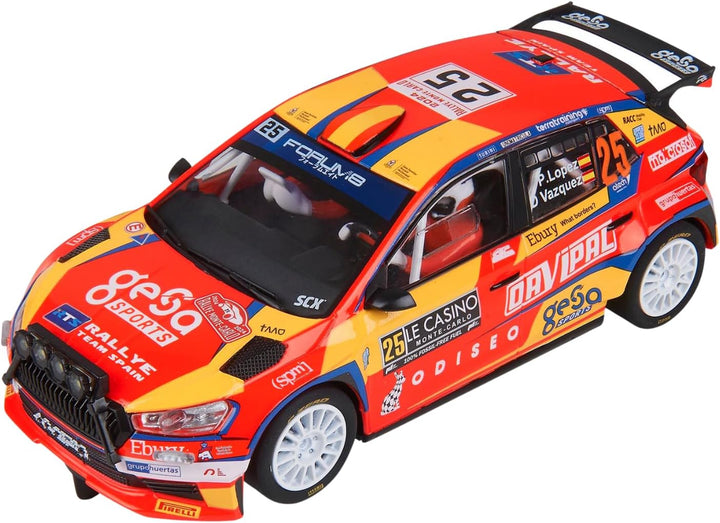 SCALEXTRIC - Rennfahrzeug Advance - Slotauto - Massstab 1:32 (Skoda Fabia WRC2 - Pepe López)