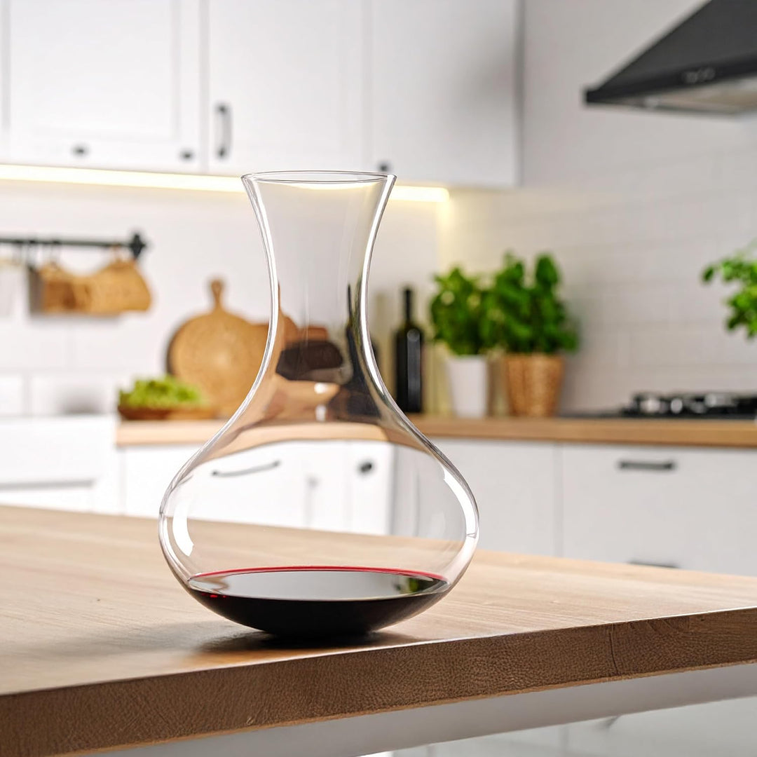 Stölzle Lausitz Dekanter Bordeaux 750 ml – Eleganter Rotwein Dekantierer für optimale Aromenentfaltu