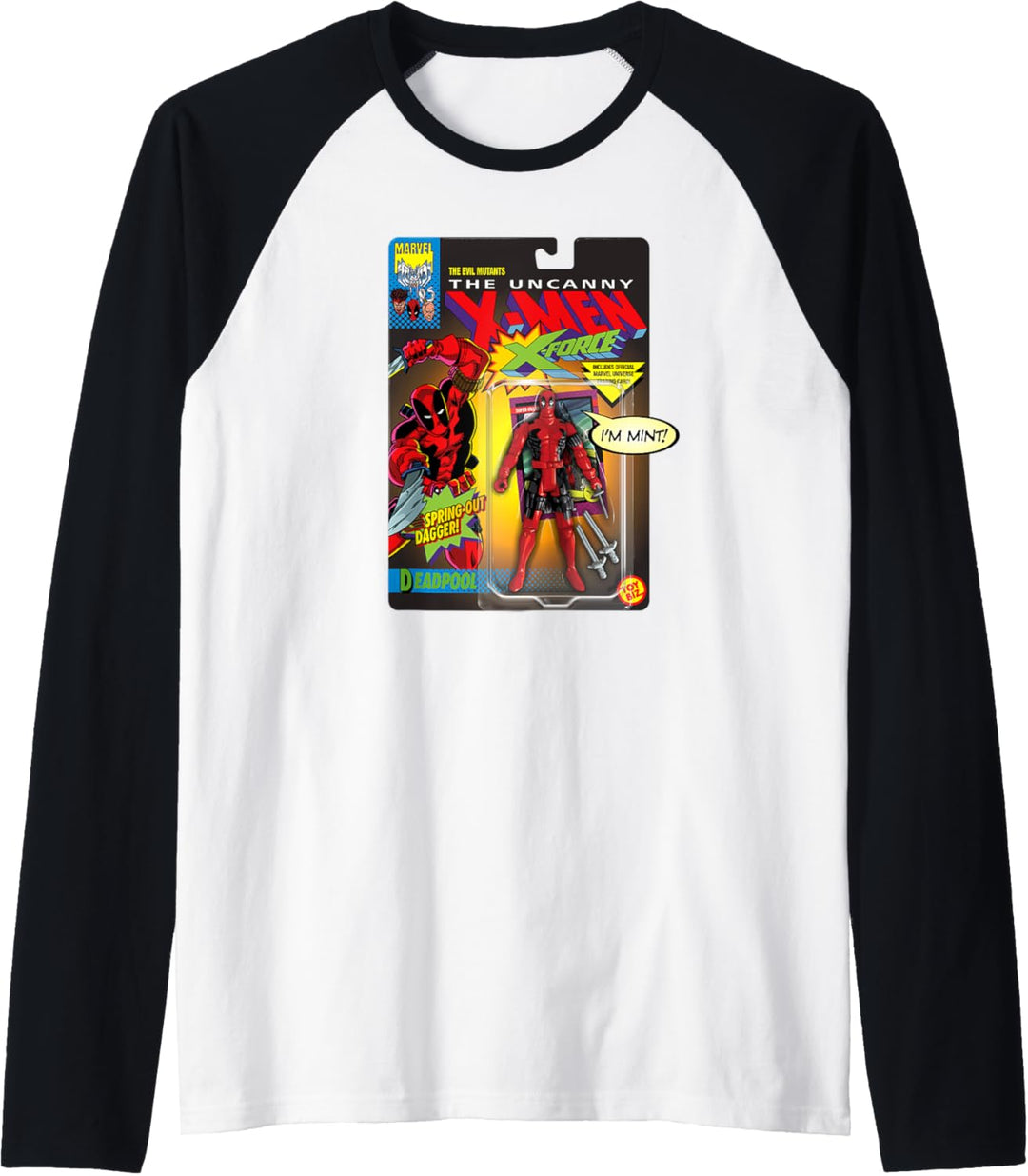 Marvel Deadpool X-Men Toy Figure Raglan