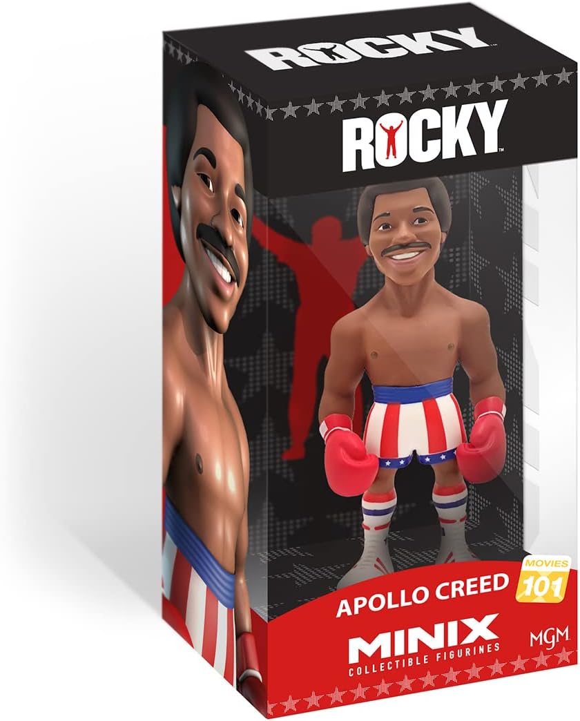 MINIX Collectible Figurines, Rocky - Apollo, 12 cm Sammelfigur, Ab 17+ Jahren, Deutsch