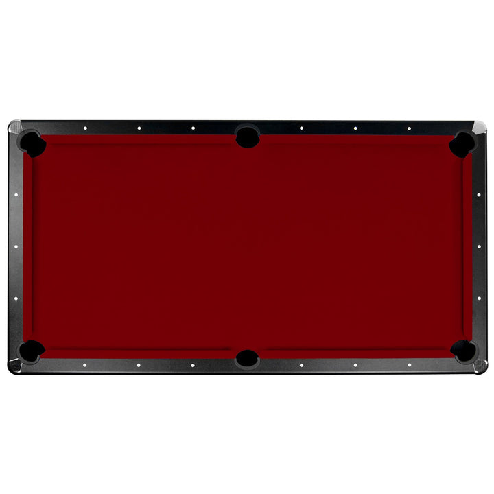 Championship Saturn II Billardtuch, Billardtisch-Filz burgunderfarben 2,4 m, burgunderfarben 2,4 m