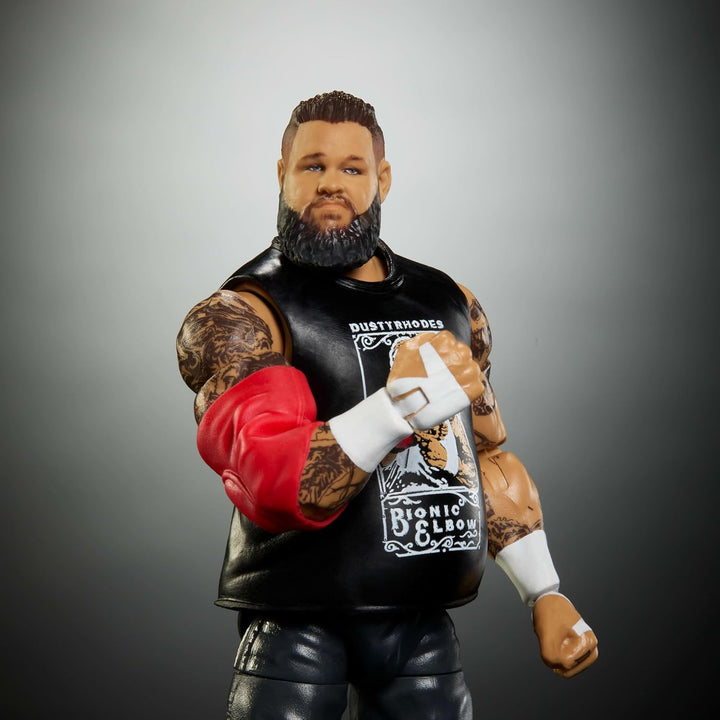 Mattel WWE Elite Collection Actionfigur & Zubehör, Premium Live Event Kevin Owens mit austauschbaren