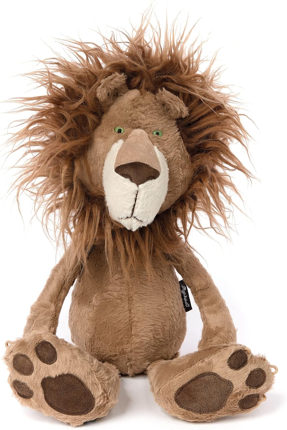 SIGIKID 38715 Brave Hair Beasts Town Kinder und Erwachsene Kuscheltier empfohlen ab 3 Jahren braun,