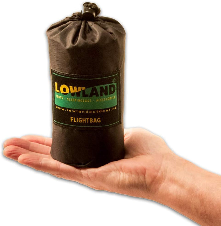 LOWLAND OUTDOOR® Transporthülle für Rucksäcke Schwarz, Schwarz