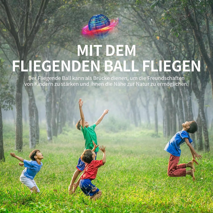 Fliegender Ball Spielzeug (Rosa, Verbessert): LED Hover Orb, Boomerang Ball, Flying Toys für Mädchen