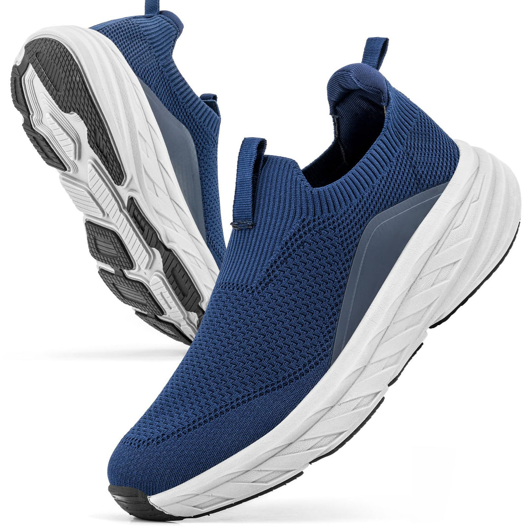 Sosenfer Slip On Sneaker Herren Ohne Schnürsenkel Schuhe Sportschuhe Laufschuhe Leichte Atmungsaktiv