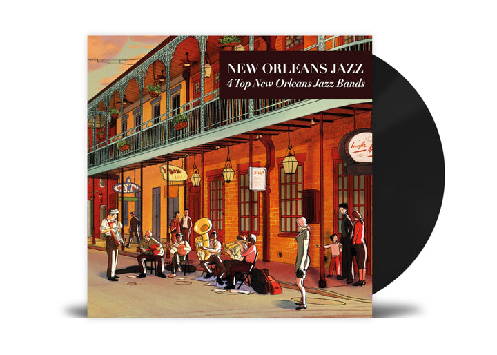 Vinyl New Orleans Jazz – 4 Top New Orleans Jazz Bands, Vinyl