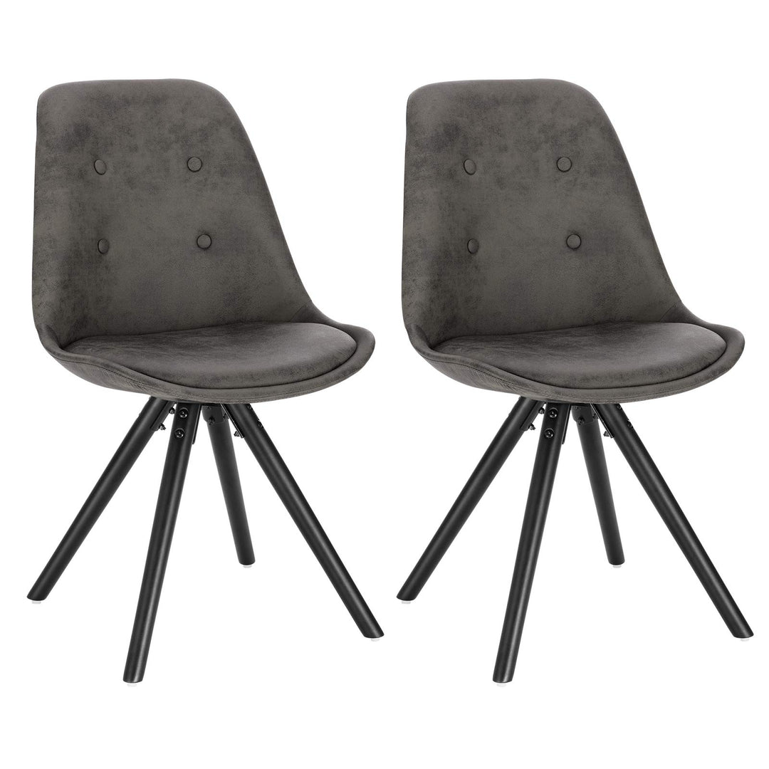 WOLTU Esszimmerstühle 2er Set, Küchenstuhl, Skandinavisch Design, schminktisch Stuhl, Loungesessel,