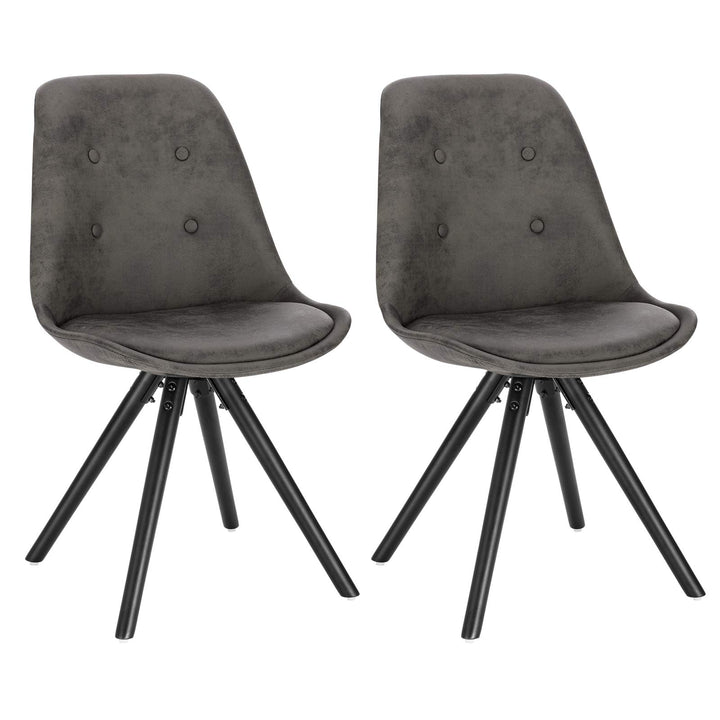 WOLTU Esszimmerstühle 2er Set, Küchenstuhl, Skandinavisch Design, schminktisch Stuhl, Loungesessel,