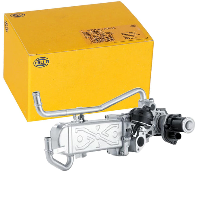 HELLA 6NU 358 167-011 AGR-Modul - elektrisch - 5-polig - mit Dichtungen/mit AGR-Kühler - mit AGR-Ven