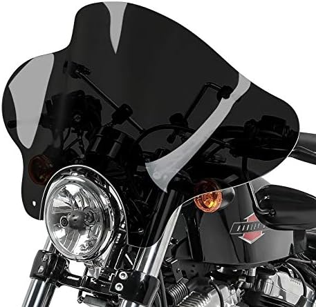 Windschild Batwing für Chopper/Custombike dunkel getönt CB56427