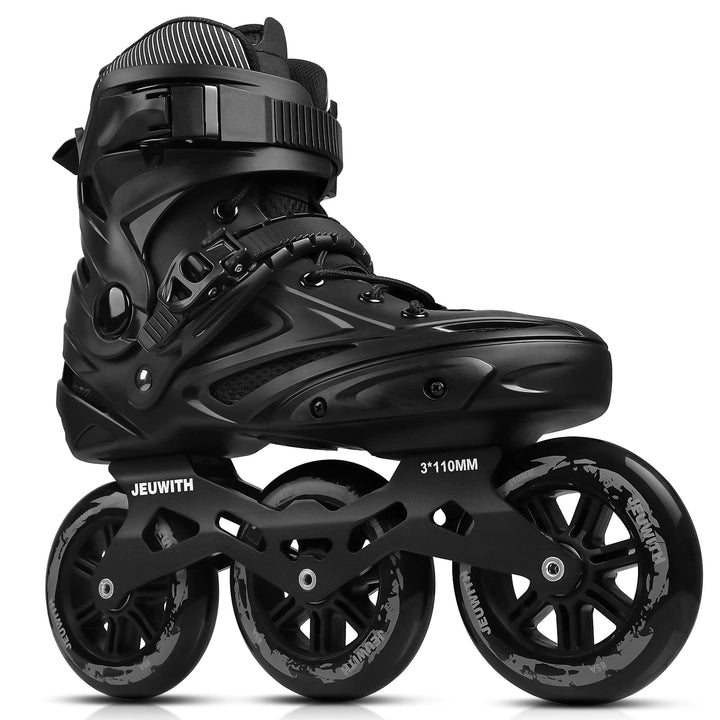 Inlineskates, 3 Räder, 110 mm, Rollschuhe, Klingen für Erwachsene, Damen, Herren, professionelle Out