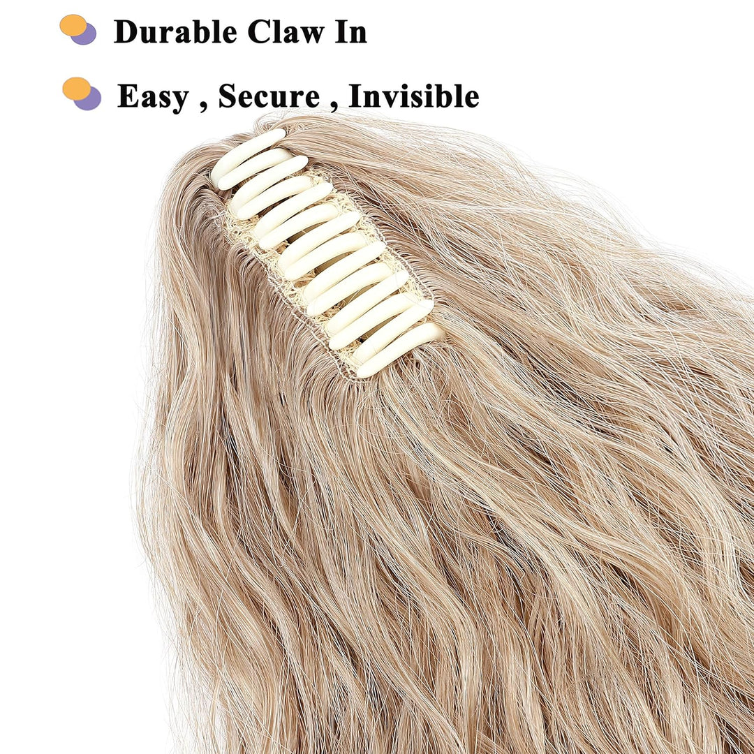 SEGO Ponytail Extension Pferdeschwanz Zopf Corn Wavy Haarteil Haarverlängerung Hair Piece Haar mit K