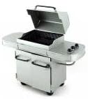 Melody Jane Puppenhaus Luxus Silber BBQ Grillen Grill Miniatur 1:12 Gartenmöbel