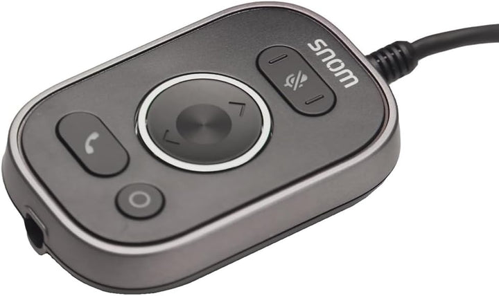 Snom A330D Kabelgebundenes Over-Ear-Headset - Headset Mit Mikrofon Kabellos, Kopfhörer Kabel, Gamin