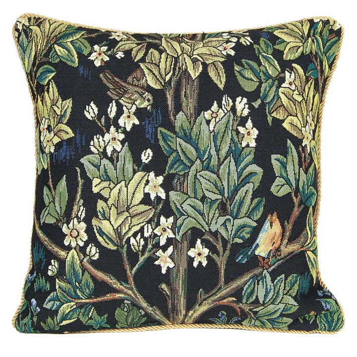 Signare Einzigartig Kunst Kissenbezug/Kissenhüllen 45x45cm Tapisserie Blumen Kissen Couch - William