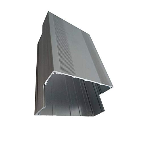 BE-TOOL Instrumentenkasten, Aluminium, 85 x 145 x 250 mm, Elektronikgehäuse, für Leiterplatten, DIY
