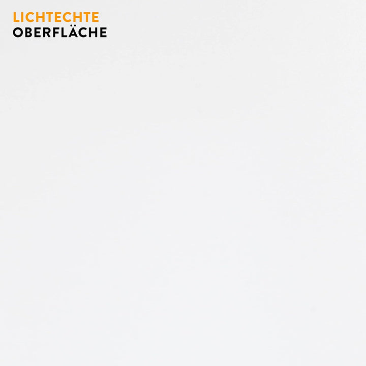 boho office® Schreibtischplatte, Tischplatte – 120 x 80 x 2,5 cm in Weiss mit edler Multiplex Echtho