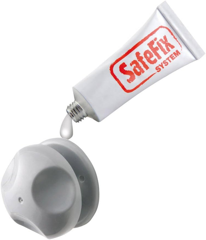 Metaltex 350480039 Safe fix Klebehaken 2 Stück Eureka
