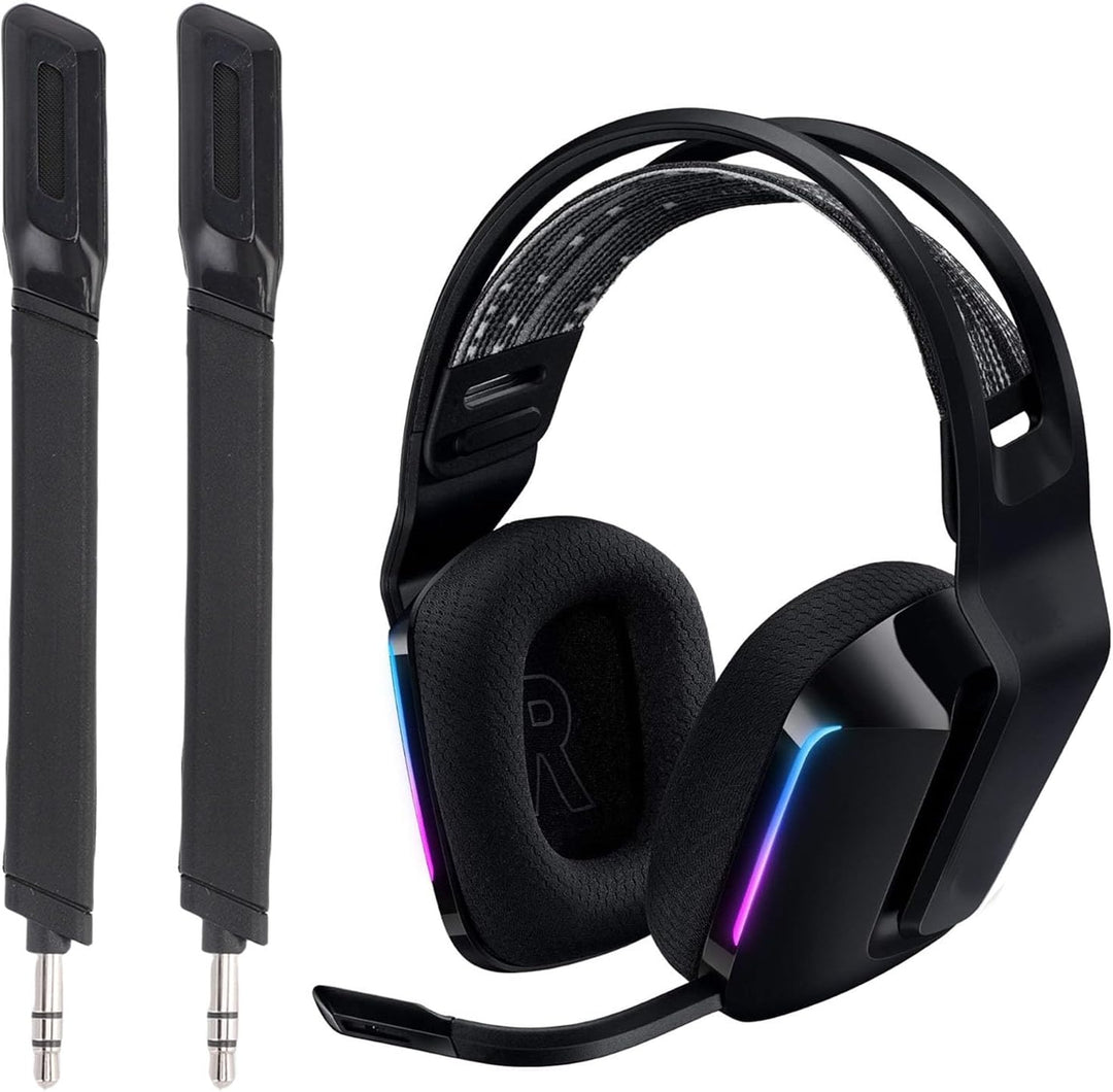 Srliya Wireless Gaming Headset 2PCS -Mikrofone Passen für G733 Wireless Gaming Headset 3,5 Mm Abnehm