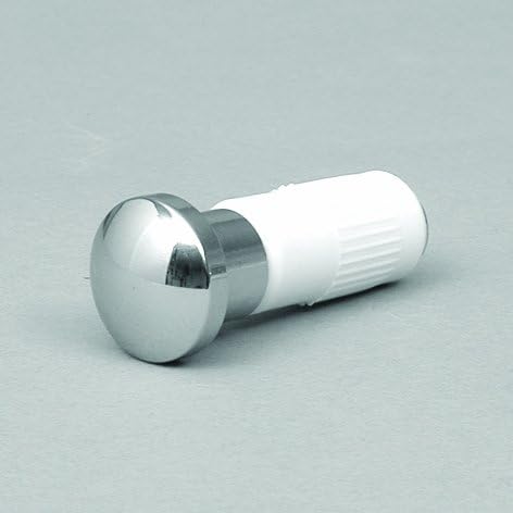 Hängeleiste 100cm, Metal verchromte Küchenleiste zur Wandbefestigung, mit 10 Haken