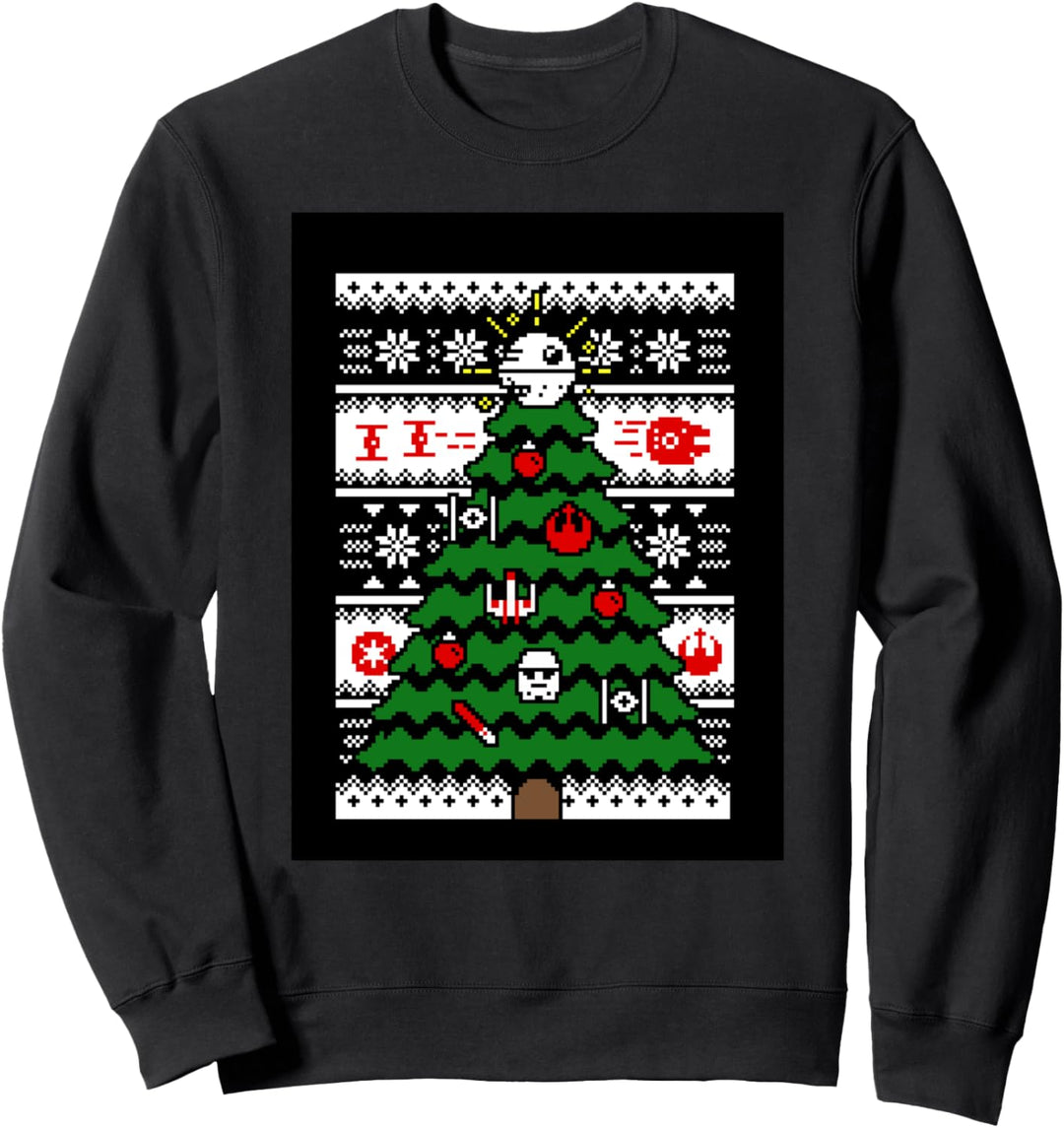 Star Wars Death Star Christmas Tree Ugly Sweater Sweatshirt