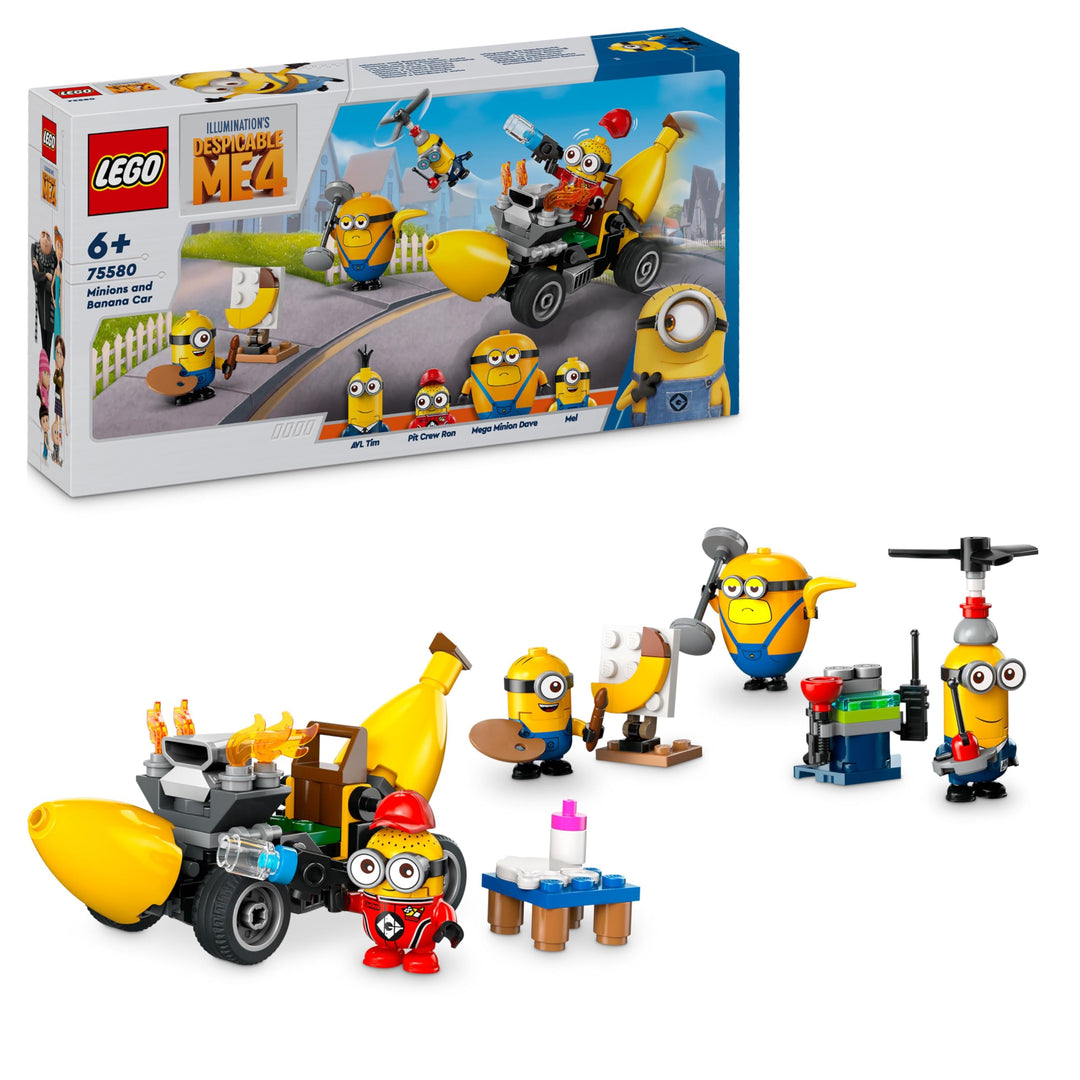 Lego Ich – Einfach unverbesserlich 4 Minions und das Bananen Auto, Spielset zu Ich – Einfach unverbe