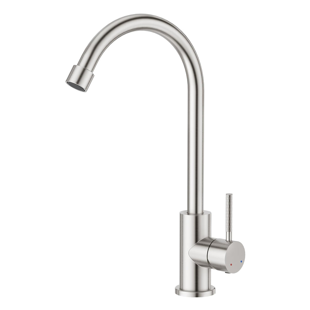 Faustina Spültischarmatur Wasserhahn Armatur Küche, Einhebelmischer Küchenarmatur Hochdruck Einhand-
