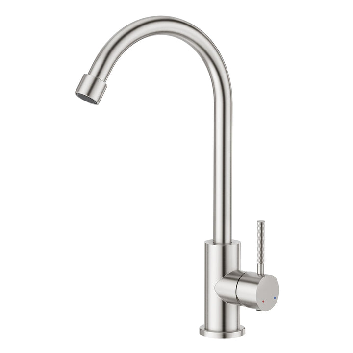 Faustina Spültischarmatur Wasserhahn Armatur Küche, Einhebelmischer Küchenarmatur Hochdruck Einhand-