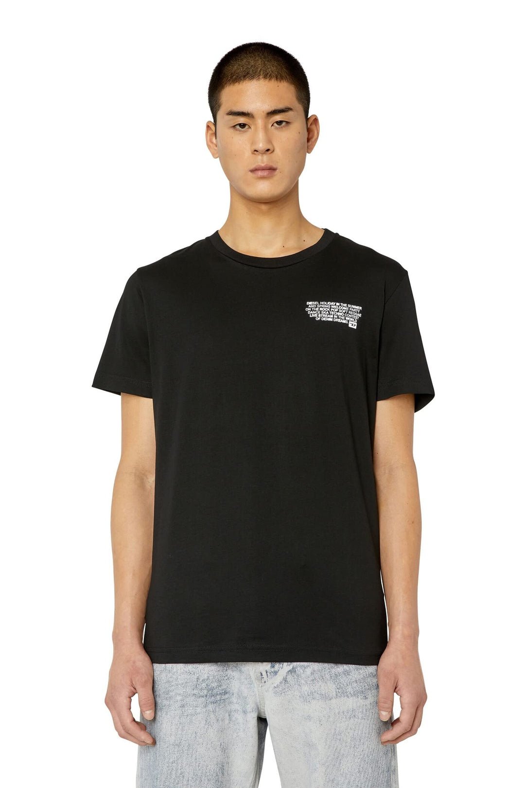 Diesel Herren T-Shirt 3XL 9 - 0 Grad, 3XL 9 - 0 Grad