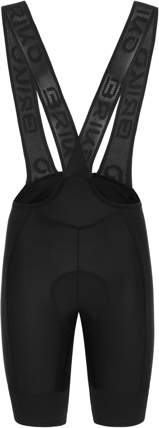 Briko Damen Ultralight Lady Bibshort Latzhose für Radsport XS Schwarz, XS Schwarz