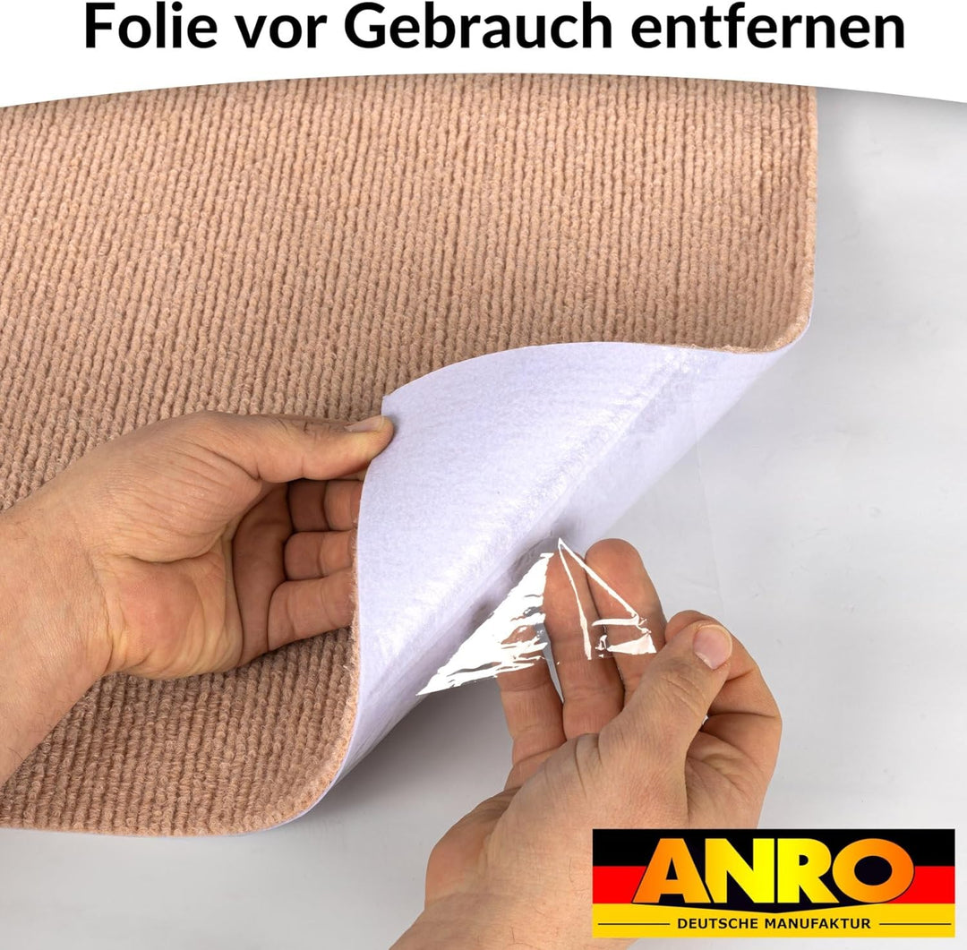 ANRO Bodenschutzmatte Bürostuhl Unterlage Schreibtischstuhl Unterlage Bürostuhl Teppich rutschfeste