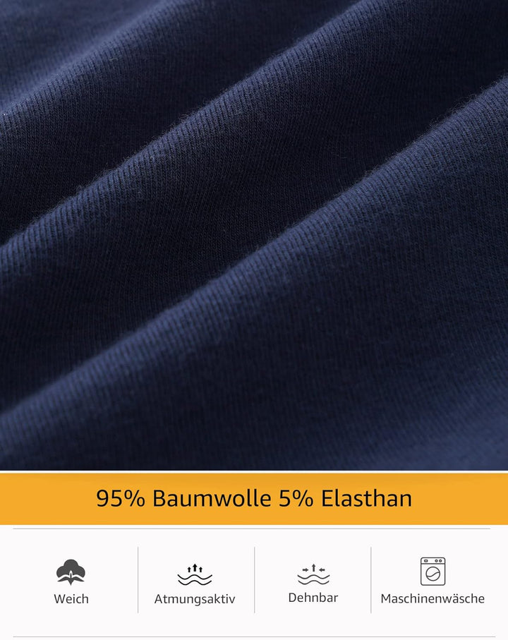 INNERSY Unterhosen Damen Baumwolle Stretch Slips Hohe Taille Weiche Unterwäsche Frauen 5er Pack S Du