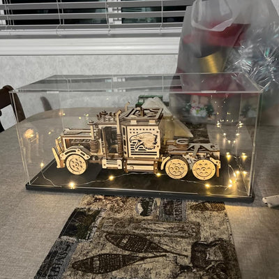 Acryl Vitrine Klar für Lego Actionfiguren Funko Pop Modell Skulptur Transparenter Plexiglas Display