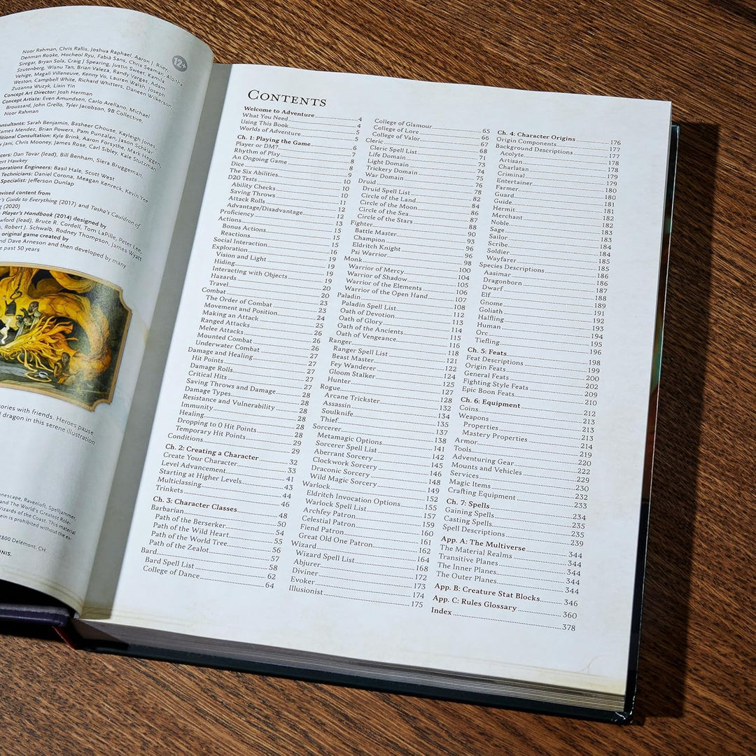 2024 Player’s Handbook (Dungeons & Dragons Core Rulebook) (Englische Version)