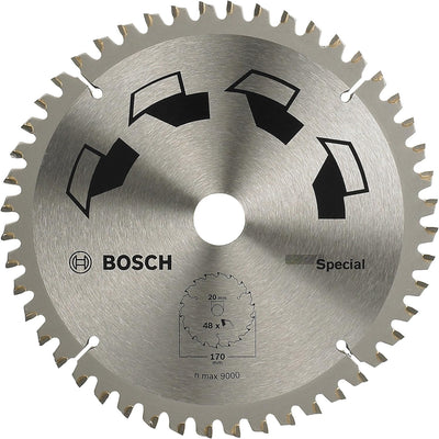 Bosch 2609256888 DIY Kreissägeblatt Special 170 x 2 x 20/16,Z48, 170 x 2 x 20/16,Z48