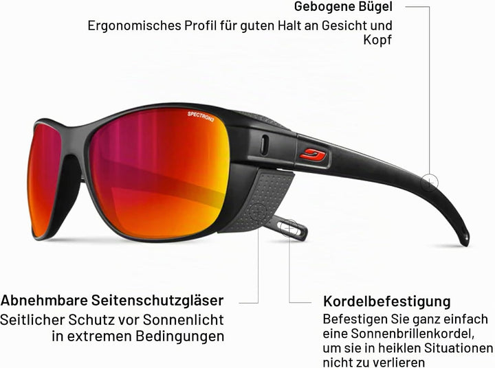 Julbo Unisex Camino Sonnenbrille, Einheitsgr&amp;