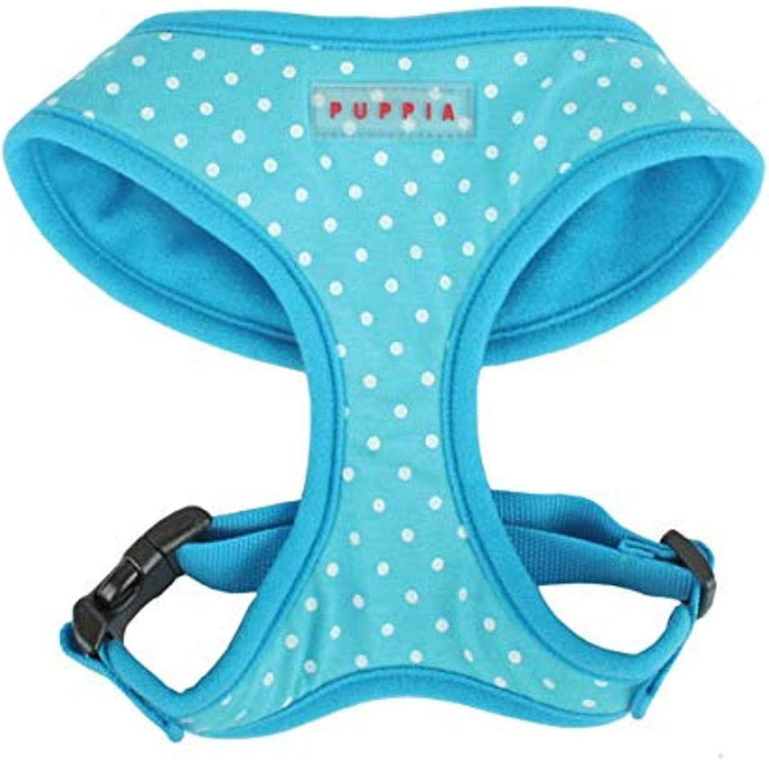 Puppia Hundegeschirr, gepunktet, Grösse L, Himmelblau himmelblau L, himmelblau L