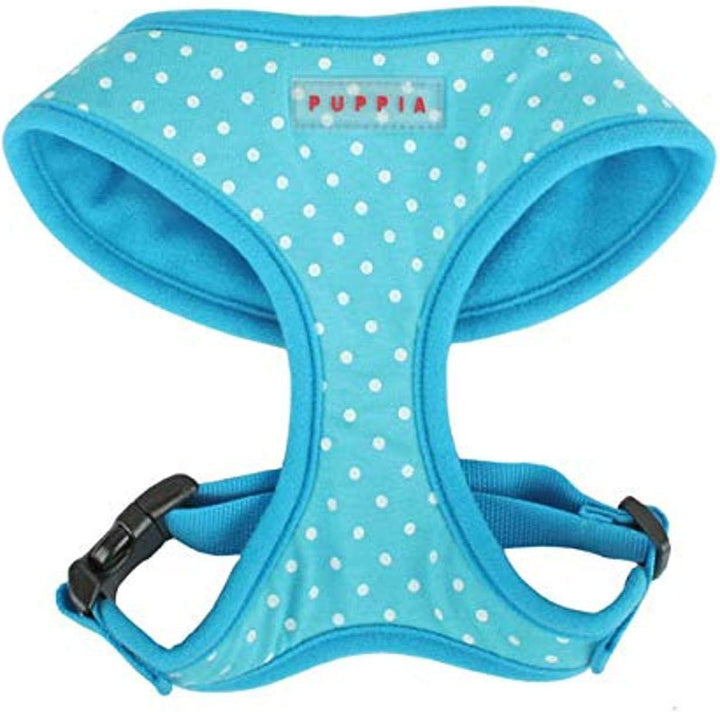 Puppia Hundegeschirr, gepunktet, Grösse L, Himmelblau himmelblau L, himmelblau L