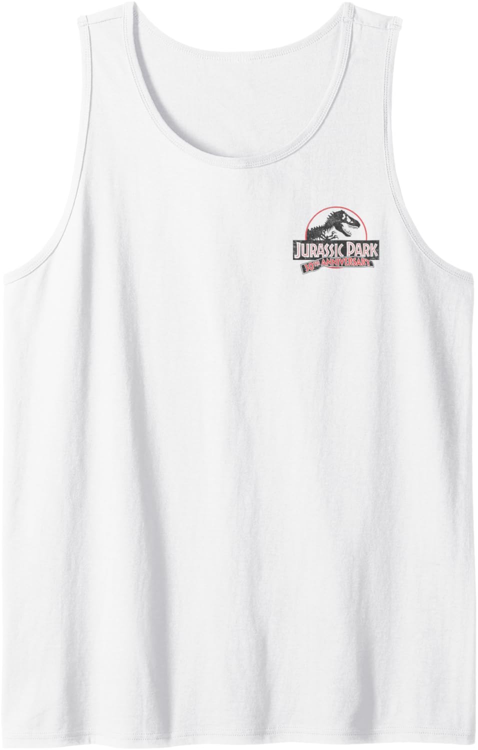 Jurassic Park 30th Anniversary Caution Retro Tank Top