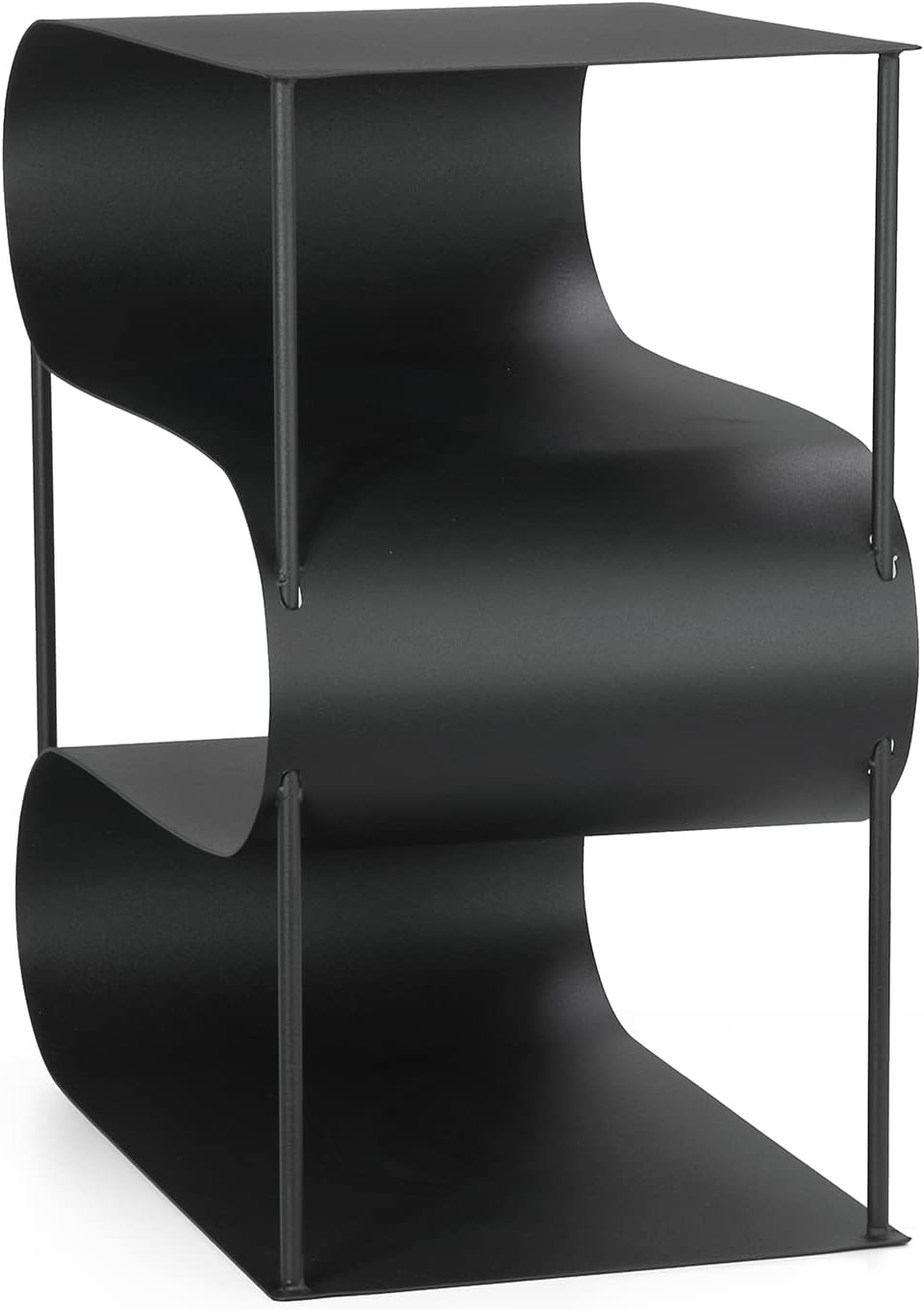 Moritz Metall Kaminholzregal Doppelte S Form Brennholzregal Feuerholzregal Stapelhilfe Holzhalter Ka