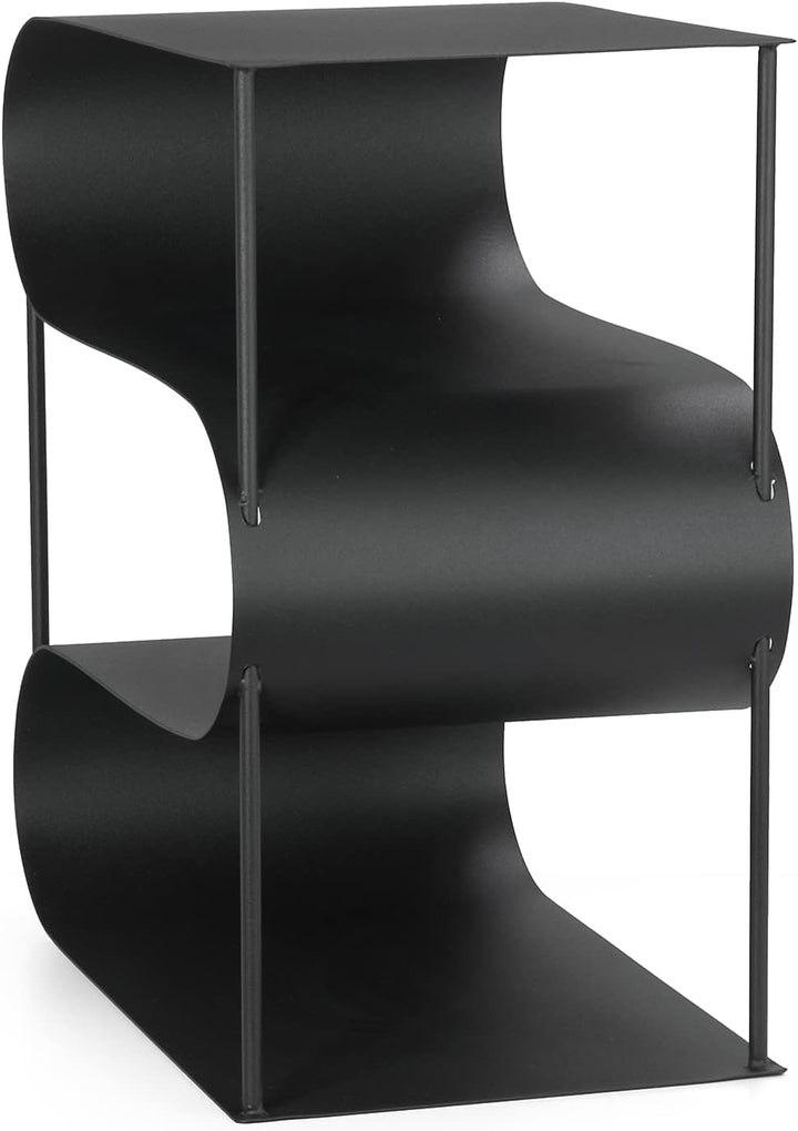 Moritz Metall Kaminholzregal Doppelte S Form Brennholzregal Feuerholzregal Stapelhilfe Holzhalter Ka