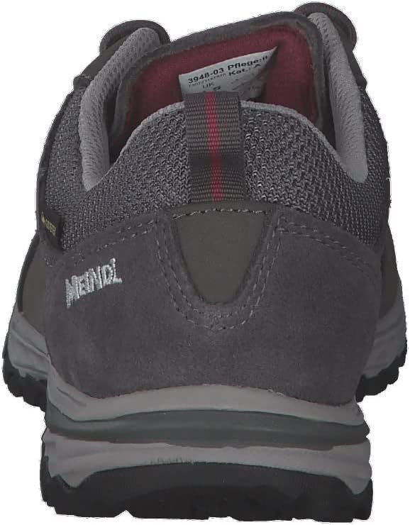 Meindl Damen Wanderschuhe Durban Lady GTX 35.5 EU Grau Bordeaux, 35.5 EU Grau Bordeaux