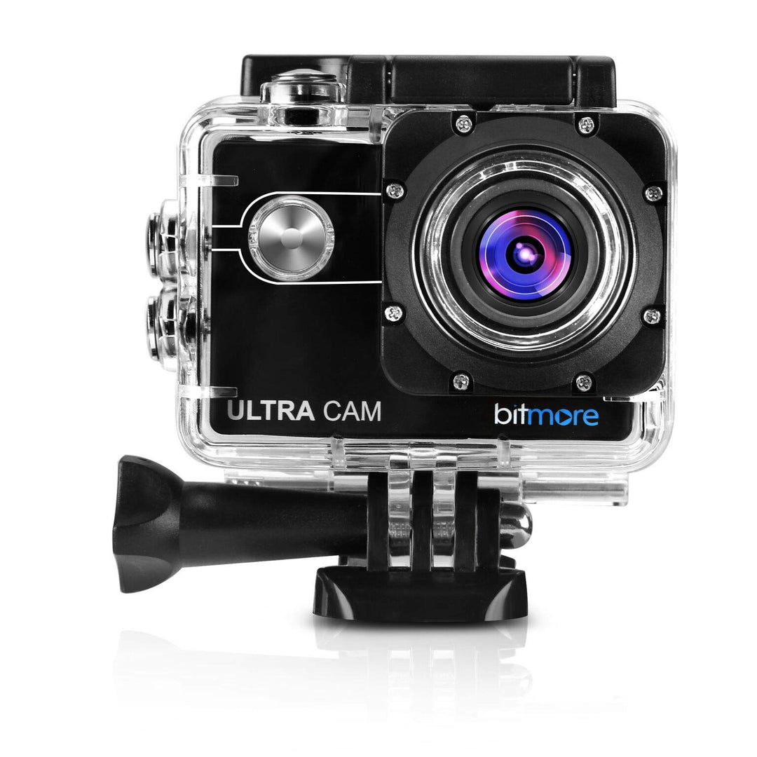 Bitmore 4K Interpolated HD UltraCam Wasserdichte Action Kamera mit Zubehör