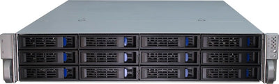 Inter-Tech 88887118 Case IPC Storage 2U-2412, o.PSU