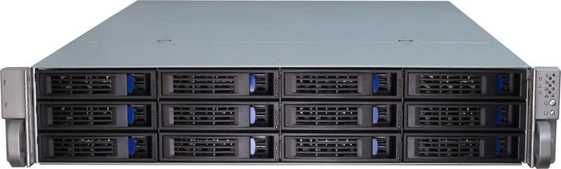 Inter-Tech 88887118 Case IPC Storage 2U-2412, o.PSU