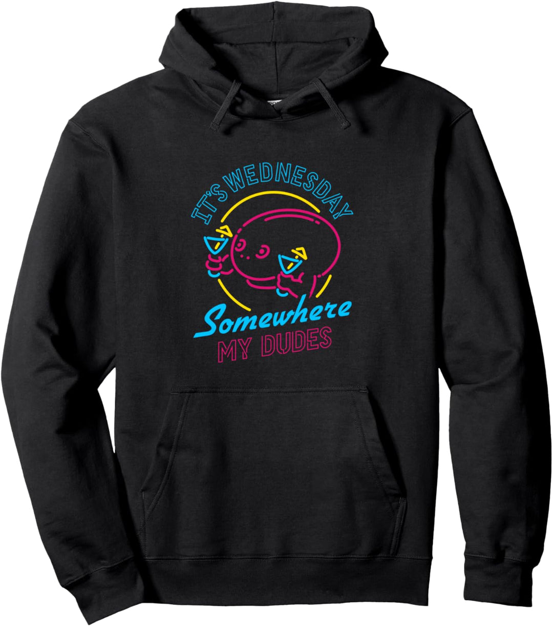 It's Wednesday Somewhere My Dudes product - Frog design Pullover Hoodie