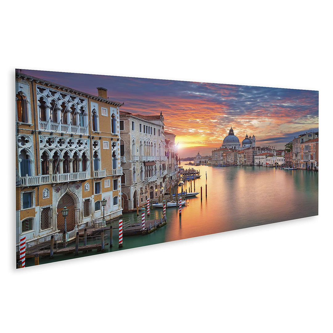 Bild auf Leinwand Venedig Canale Grande Wandbild Poster Kunstdruck Bilder