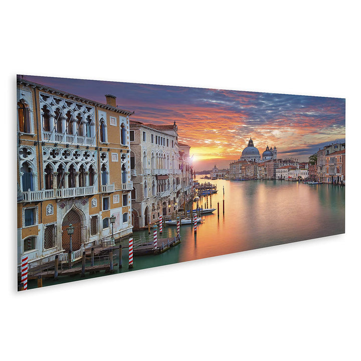 Bild auf Leinwand Venedig Canale Grande Wandbild Poster Kunstdruck Bilder