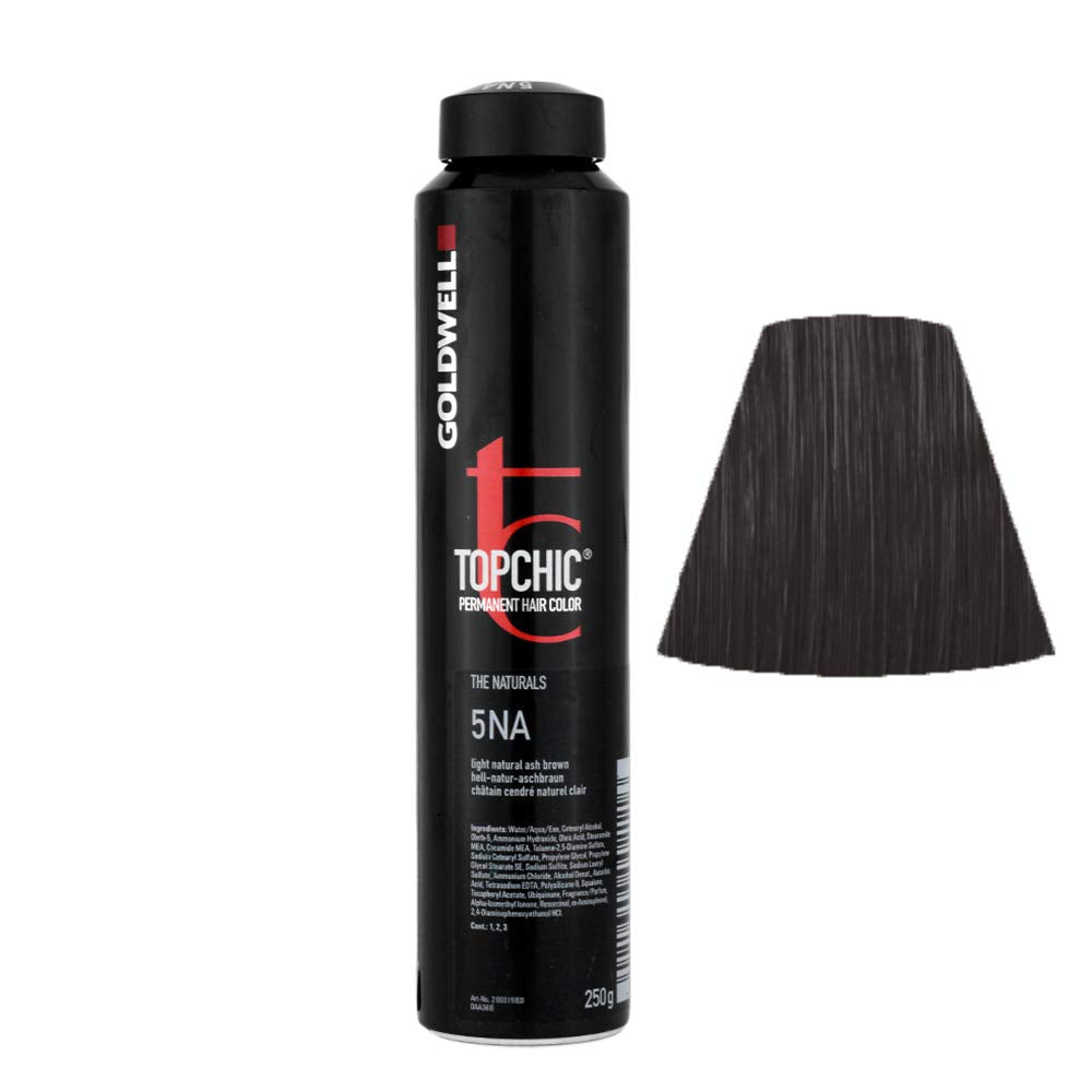 Goldwell Topchic 5NA hell natur aschbraun, 1er Pack, (1x 250 ml) 5NA hell natur aschbraun 250 ml (1e